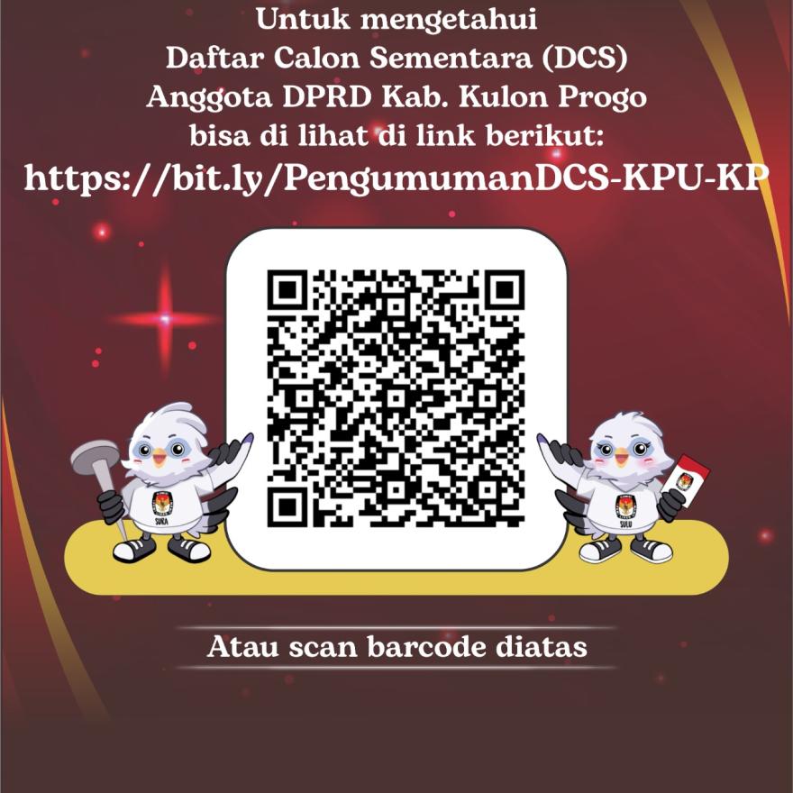 Daftar Calon Sementara (DCS) Anggota DPRD Kab. Kulon Progo
